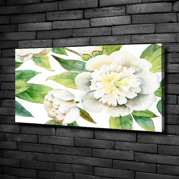 Quadro su tela Peonie