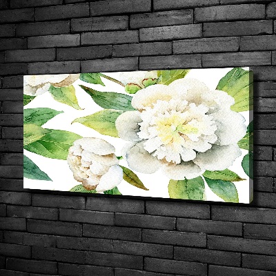 Quadro su tela Peonie