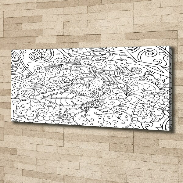 Foto quadro su tela Ornamenti