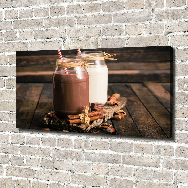 Foto quadro su tela Cocktail in barattolo