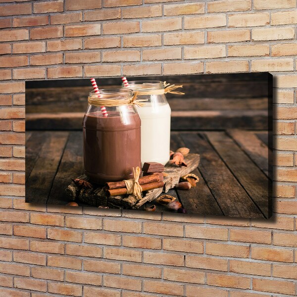 Foto quadro su tela Cocktail in barattolo