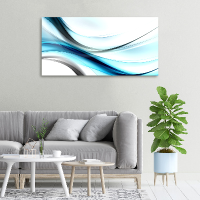 Foto quadro su tela Onde astratte