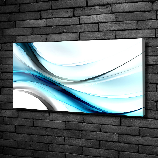 Foto quadro su tela Onde astratte