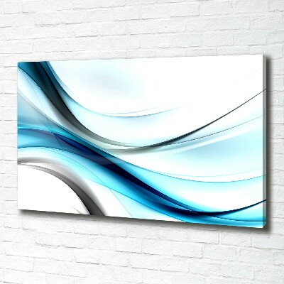 Foto quadro su tela Onde astratte