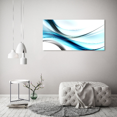 Foto quadro su tela Onde astratte