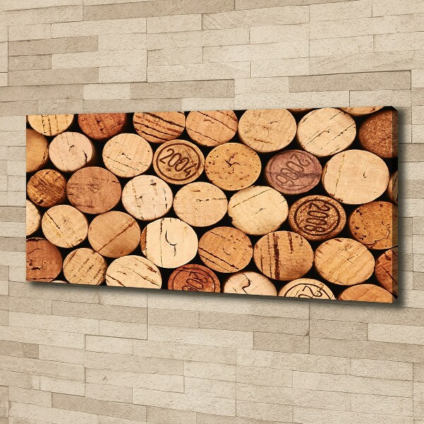 Quadro stampa su tela Tappi di sughero