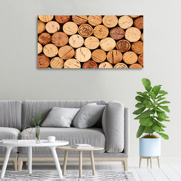 Quadro stampa su tela Tappi di sughero