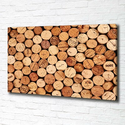 Quadro stampa su tela Tappi di sughero