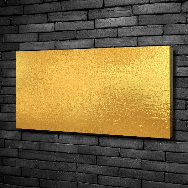 Foto quadro su tela Sfondo in lamina d'oro