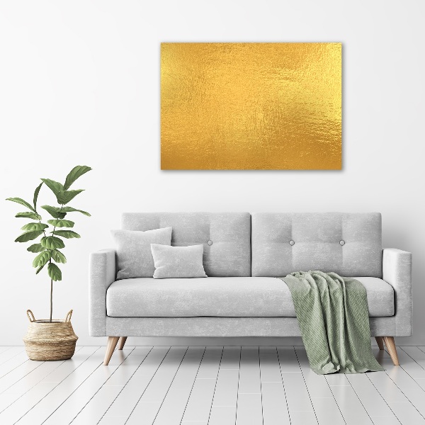 Foto quadro su tela Sfondo in lamina d'oro
