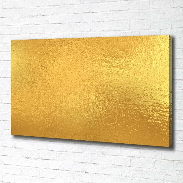 Foto quadro su tela Sfondo in lamina d'oro