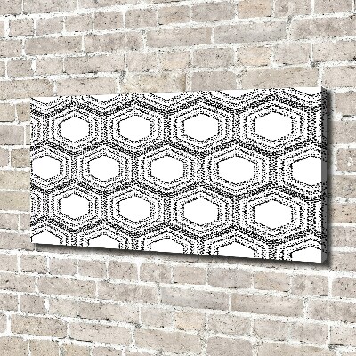 Quadro stampa su tela Sfondo geometrico