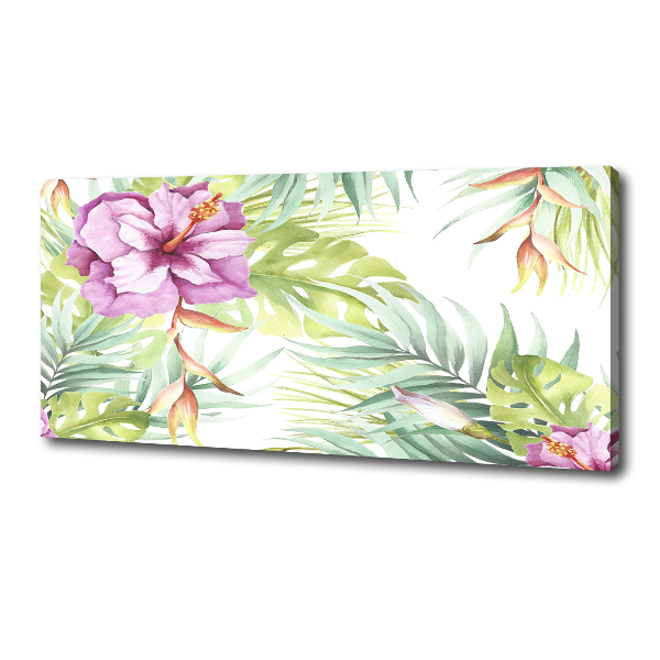 Quadro su tela Fiori hawaiani