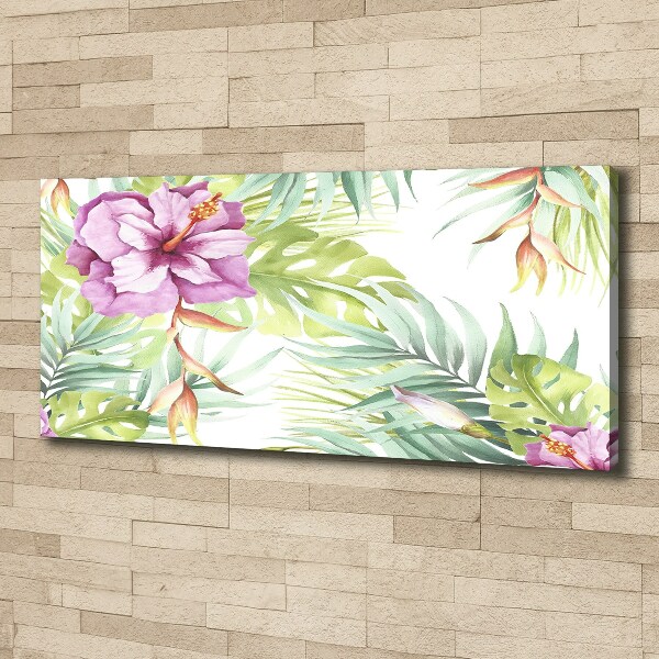 Quadro su tela Fiori hawaiani