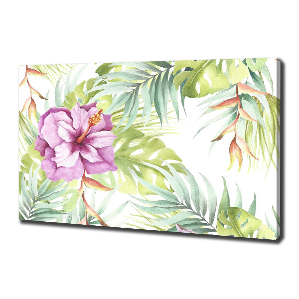 Quadro su tela Fiori hawaiani