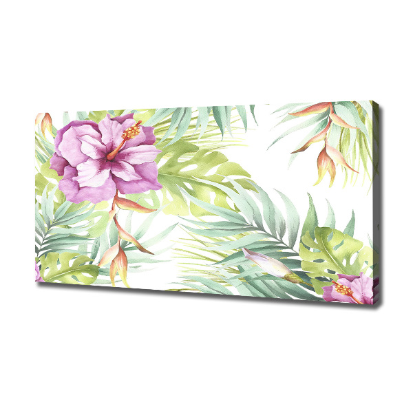 Quadro su tela Fiori hawaiani