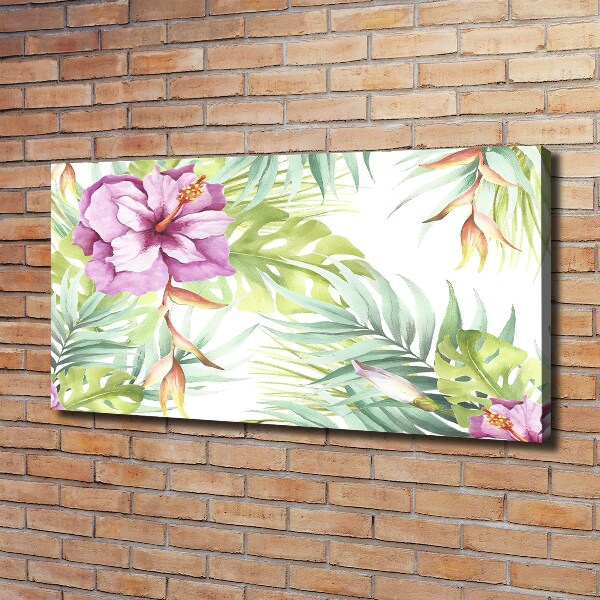 Quadro su tela Fiori hawaiani