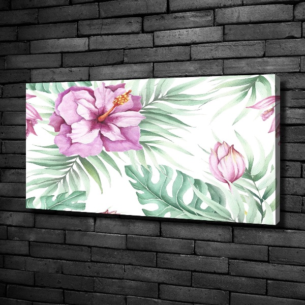 Foto quadro su tela Fiori hawaiani