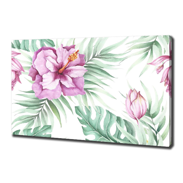 Foto quadro su tela Fiori hawaiani