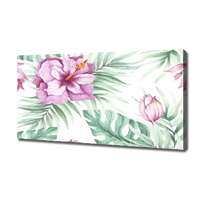 Foto quadro su tela Fiori hawaiani