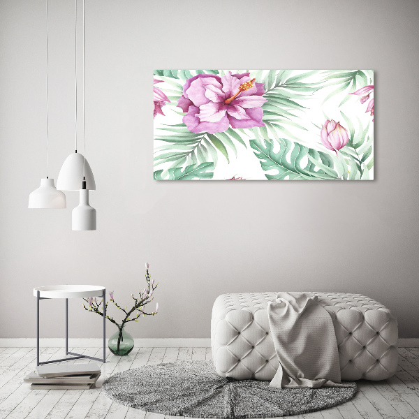 Foto quadro su tela Fiori hawaiani