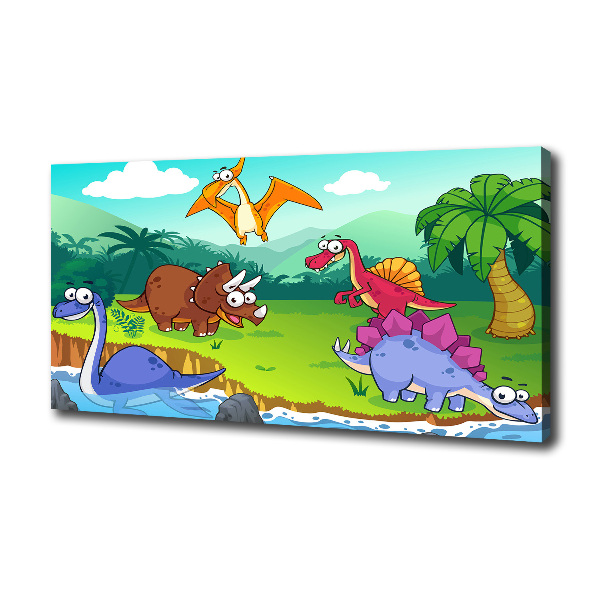 Foto quadro su tela Dinosauri