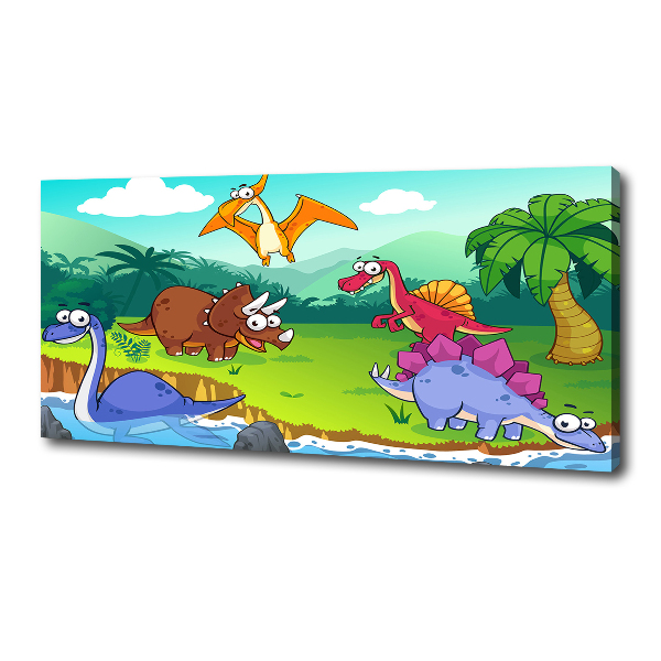 Foto quadro su tela Dinosauri