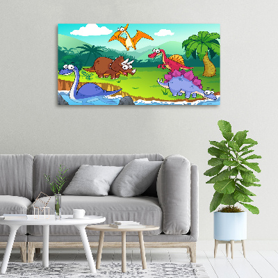 Foto quadro su tela Dinosauri