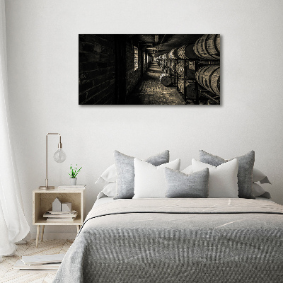 Foto quadro su tela Botti di bourbon