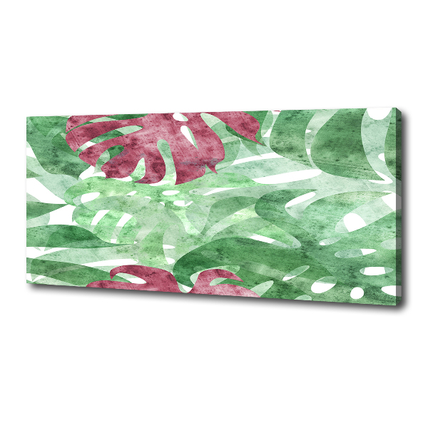 Quadro su tela Monstera