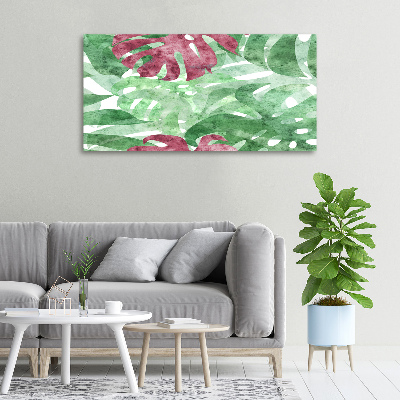Quadro su tela Monstera