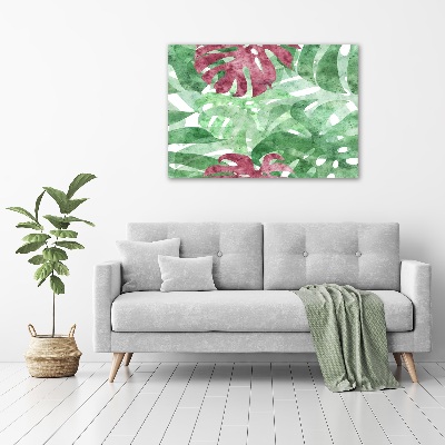Quadro su tela Monstera