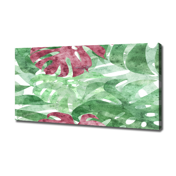 Quadro su tela Monstera