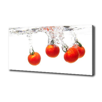 Foto quadro su tela Pomodori sott'acqua