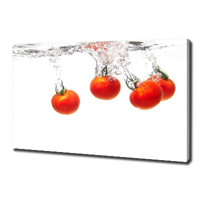 Foto quadro su tela Pomodori sott'acqua