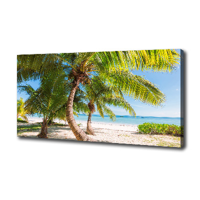 Foto quadro su tela Spiaggia tropicale