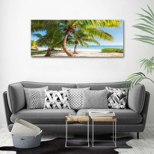 Foto quadro su tela Spiaggia tropicale