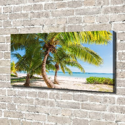 Foto quadro su tela Spiaggia tropicale