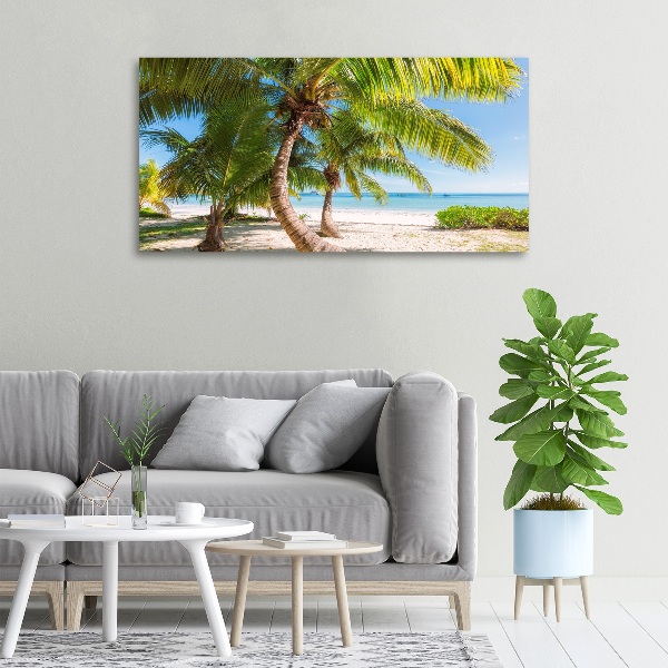 Foto quadro su tela Spiaggia tropicale