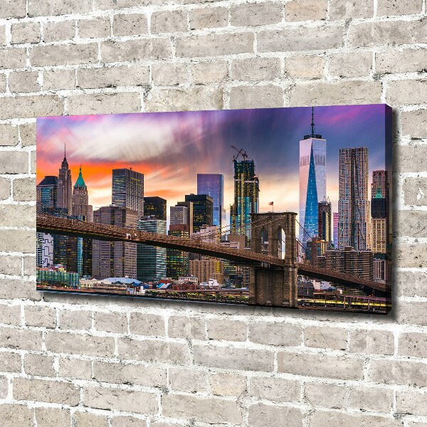 Quadro stampa su tela Manhattan, New York