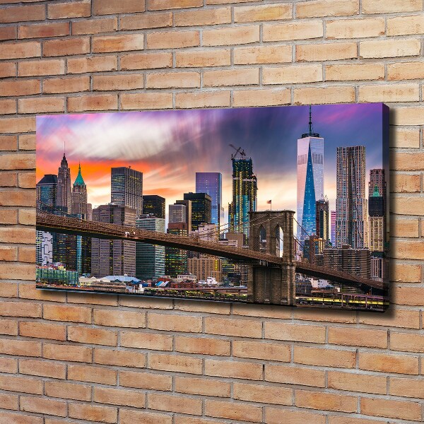 Quadro stampa su tela Manhattan, New York