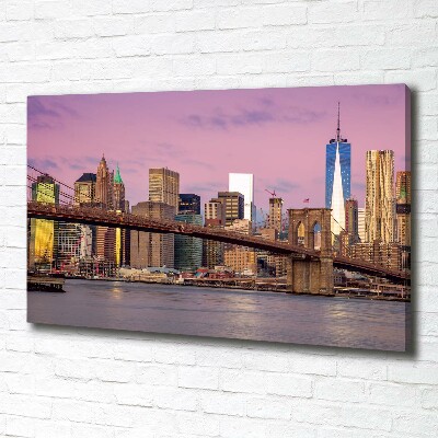Quadro su tela Manhattan, New York