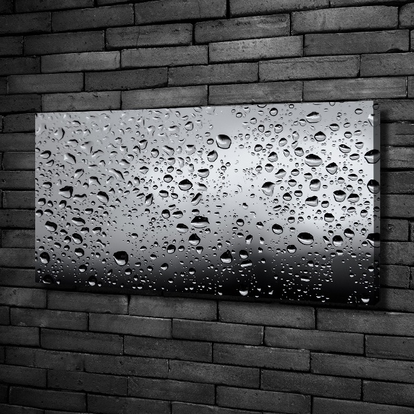 Quadro stampa su tela Gocce d'acqua
