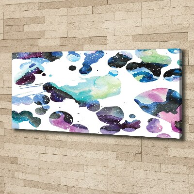 Foto quadro su tela Galassia colorata