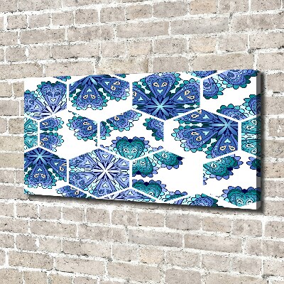 Quadro stampa su tela Elementi del mandala