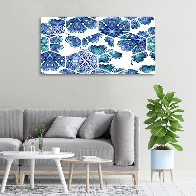 Quadro stampa su tela Elementi del mandala