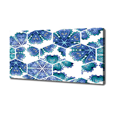 Quadro stampa su tela Elementi del mandala