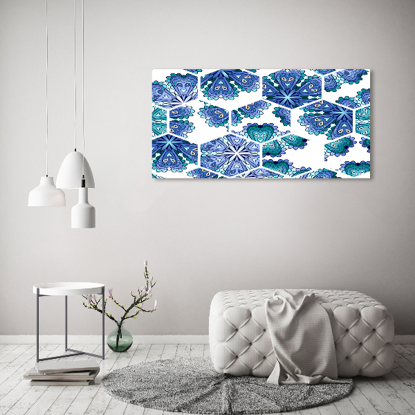 Quadro stampa su tela Elementi del mandala