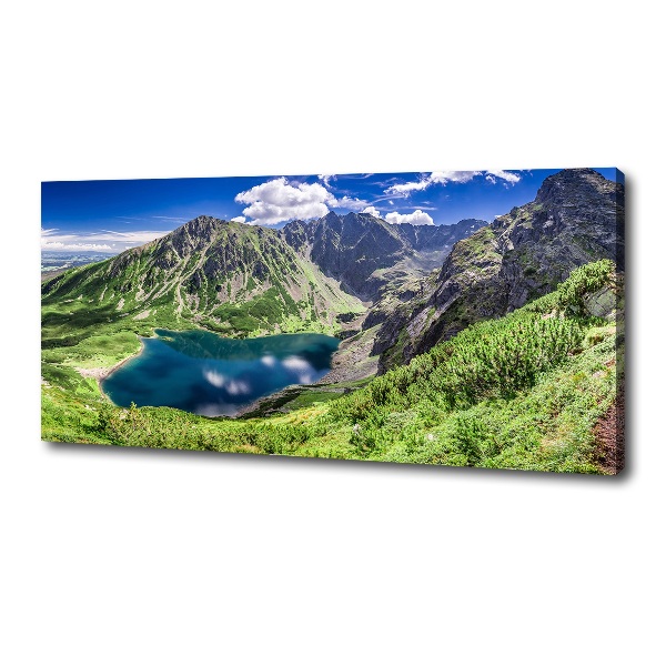 Foto quadro su tela Lago Nero, Monti Tatra