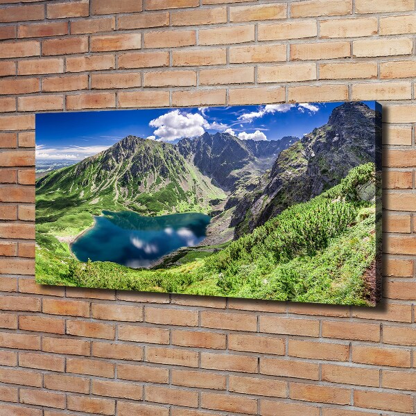 Foto quadro su tela Lago Nero, Monti Tatra